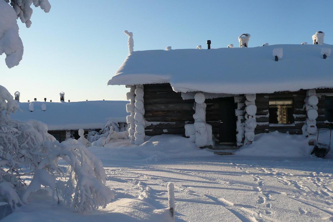 Sielikko Aurora Log Apartments Сариселка Екстериор снимка